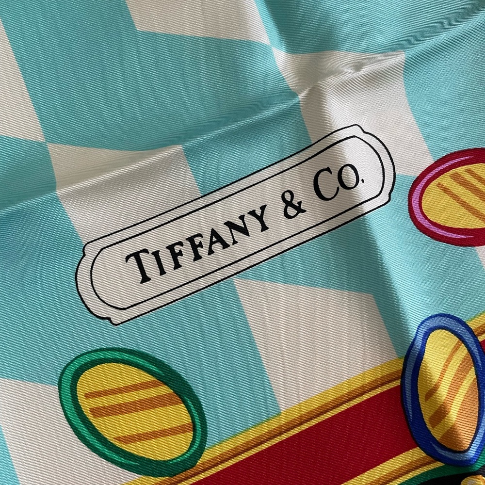 Vintage Tiffany Silk Scarf